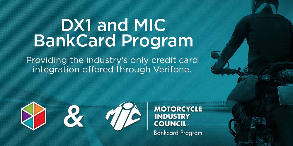 DX1 & MIC offer EMV technology for Powersports